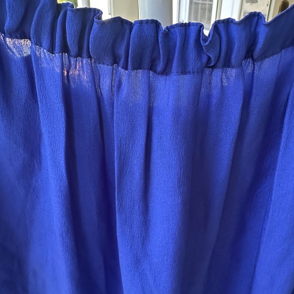 MIKOH pretty voluminous maxi dress Strapless/ spaghetti straps optional LARGE - Picture 7 of 8